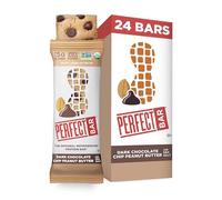 Perfect Bar Original Refrigerated Protein Bar, Dark Chocolate Chip Peanut Butter, 15g Whole Food Protein, Gluten Free, O