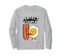 Perfect Couple Bacon Egg Breakfast Long Sleeve T-Shirt