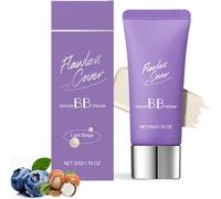 Perfect Cover Serum BB Cream, Full Coverage BB Cream Foundation Makeup, C/ream Moisturizes Nourishes, Waterproof & Long Lasting, Oil-Free for All Skin Types (ivory tint)