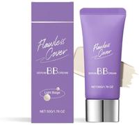 Perfect Cover Serum BB Cream, Skin Care BB Cream, Soft Matte Full Coverage Waterproof, Covers Blemishes, Brightens Skin Tone, for All Skin Types