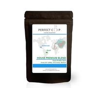 PERFECT CUP33 - House Premium Blend Coffee, Arabica Beans, Central & South American Origin, Rainforest Alliance Certified, Dark Roasted, 1KG Whole Beans