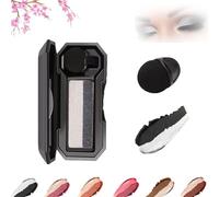 Perfect Dual Color Eyeshadow, Dual Color Eyeshadow, Two Color Lazy Eyeshadow Makeup, Portable Two Tone Eyeshadow, Highly Pigmented Eyeshadow, Exquisite Glitters, Waterproof, Long-Lasting (#6)