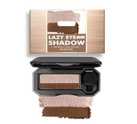 Perfect Dual Color Eyeshadow, Glitter Eyeshadow Palette, Portable Dual Colour Eyeshadow, 2 In1 Double Colors Eyebrow Powder Waterproof Lazy Eye Shadow Pallets for Women(05)