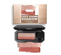 Perfect Dual Color Eyeshadow, Glitter Eyeshadow Palette, Portable Dual Colour Eyeshadow, 2 In1 Double Colors Eyebrow Powder Waterproof Lazy Eye Shadow Pallets for Women(04)