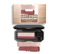 Perfect Dual Color Eyeshadow, Glitter Eyeshadow Palette, Portable Dual Colour Eyeshadow, 2 In1 Double Colors Eyebrow Powder Waterproof Lazy Eye Shadow Pallets for Women(06)