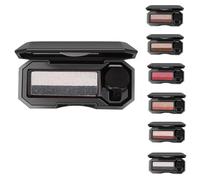 Perfect Dual Color Eyeshadow, Portable Dual-Color Glitter Eyeshadow Palette Highly Pigmented, Two Color Eye Shadow Plate, Long Lasting for Eye Makeup (#6)