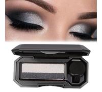 Perfect Duo Eyeshadow Palette - Portable, Highly Pigmented, Dual Color With Exquisite Glitters, Long-Lasting (6#)