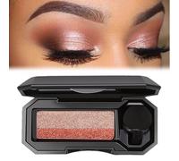 Perfect Duo Eyeshadow Palette - Portable, Highly Pigmented, Dual Color With Exquisite Glitters, Long-Lasting (4#)
