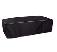 PERFECT DUST COVER Black Nylon Wide-Format Printer Cover, Anti-Static & Waterproof, Compatible with HP DesignJet T100, T120, T125, T130, Dimensions 38.9''W x 20.9''D x 11.2''H