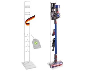 PERFECT EQUIPMENT FOR YOUR HOME PHD-D220W, Vacuum Cleaner Stand, aluminium, White