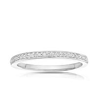 Perfect Fit 9ct White Gold Eternity Diamond Ring