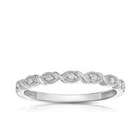 Perfect Fit 9ct White Gold Eternity Diamond Ring