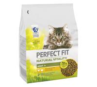 Perfect Fit Adult Cat Food Chicken Turkey Dry Kibble 2.4kg