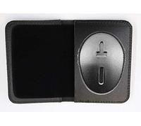 Perfect Fit Dress Leather Badge and ID Case for LAPD Badge (Cutout PF158)