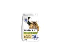 Perfect Fit Senior 7+ Complete Dry Cat Food for Senior Cats Aged 7+ Years, Rich in Chicken, 1 Bag (7 kg)