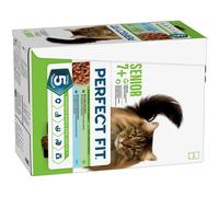 Perfect Fit Senior 7+ Pouches Mixed Pack in Gravy - 12 x 85g