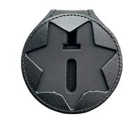 Perfect Fit Shield Wallets California Highway Patrol CHP Clip On Badge Holder with Neck Chain