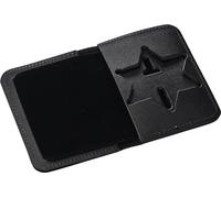 Perfect Fit Shield Wallets Los Angeles Sheriff Badge and ID Case (Cutout PF622), ID Holder, Black, Id Holder