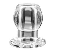 Perfect Fit Tunnel Large Clear Jelly Tunnel Butt Plug Anal Sex Toy