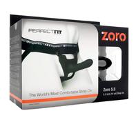 Perfect Fit ZORO 5.5 - Strap-On Dildo (14cm) - Black