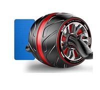 Perfect Fitness Ab Carver Pro Roller Wheel With Built In Spring Resistance, At Home Core Workout Equipment, Red