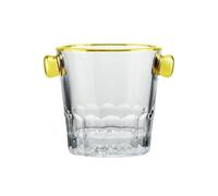 Perfect for Beer Bottles Personalized Glass Ice Bucket Ice Bucket Household Ice Wine Bucket Ice Grain Bucket Champagne Bucket Living Room Decorative Ornaments Accessories(Gold)