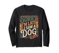 Perfect for Dog Lovers who get Easily Distracted by Cute pup Long Sleeve T-Shirt