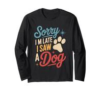 Perfect for Dog Lovers who get Easily Distracted by Cute pup Long Sleeve T-Shirt