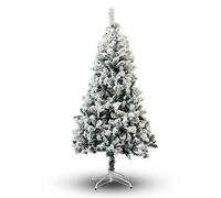 Perfect Holiday Christmas Tree, Flocked Snow, 4 ft