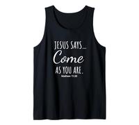 Perfect Just The Way You are Bible Verse Tank Top