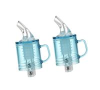 Perfect liquid dispenser for precise alcohol oil The removable steel ball mechanism Easy cleaning of kitchen accessories Dishwasher measuring spout