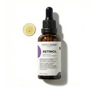Perfect Look London Advanced Retinol Serum with Hyaluronic Acid - Hydrating Anti-Ageing Formula for Wrinkles, Fine Lines & Dark Spots - Smoothing Vitamin A Night Serum - 30ml