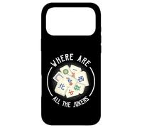 Perfect Mahjong Player Souvenir - Where Are All The Jokers Case for iPhone 17 Pro Max