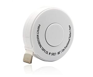 Perfect Measuring Tape - Premium Retractable Tailor’s Tape Measure & Crafters Tape - 80″ / 2m - Pocket Sized Fractional Inch & Metric Tape Measure for Fabric, Body, and Sewing Measurements