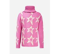 Perfect Moment Girls Merino Wool Star Dust Jumper in Pink - Pink - 10 Yrs