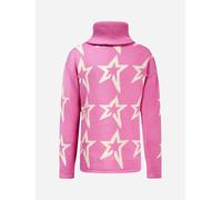 Perfect Moment Girls Merino Wool Star Dust Jumper in Pink - Pink - 14 Yrs