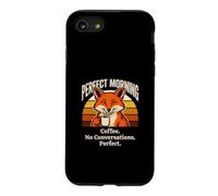 Perfect Morning Coffee No Conversations Fox Case for iPhone SE (2020) / 7/8