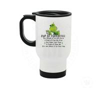 Perfect Mugs Cup of F*ckoffee One Splash of no One Cares A Dash of Kiss My A*se Add Some F*ck Travel Mug Sarcastic Rude Adult Humour Gift Friend Colleague Tea Coffee Birthday Funny Him Her Present