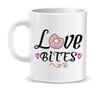 Perfect Mugs Love Bites Mug Humour Funny Couple Gifts Gift for Boyfriend Lover Husband Girlfriend Wife Christmas Birthday Hilarious Novelty Funny Secret Santa Men Women Him Her