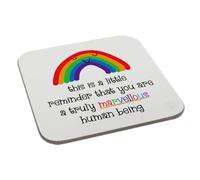 Perfect Mugs This is a Little Reminder That You are a Truly Marvellous Human Being Coaster Gift Birthday Xmas Funny Secret Santa Present Men Women