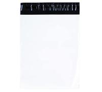 Perfect Packaging Polyethylene Mailing bags Gloss White 200 x 250mm Pack of 100