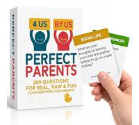 Perfect Parents - Real, Raw & Funny Conversation Cards for Mums and Dads | Couples Card Game | Ultimate Gift for Anniversary, Valentines & Date Nights | Adult Party Game