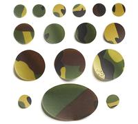 PERFECT PATCH KIT - Self-Adhesive Down Jacket Repair Patches | Waterproof, Tear-Resistant, Pre-Cut Nylon Patches | 16-Piece Set for Down Coats, Sleeping Bags, Tents, & Outdoor Gear - Camo