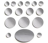 PERFECT PATCH KIT - Self-Adhesive Down Jacket Repair Patches | Waterproof, Tear-Resistant, Pre-Cut Nylon Patches | 16-Piece Set for Down Coats, Sleeping Bags, Tents, & Outdoor Gear - Silver