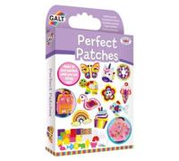 Galt Perfect Patches - Arts and Crafts Kit, 10 Fun Fuzzy Felt Faces, Stick-on Patches, Colourful Adhesive Felt, Cute Wiggly Eyes & Sparkly Sequins - Kids Crafts Set for Girls & Boys Ages 5 Years Plus