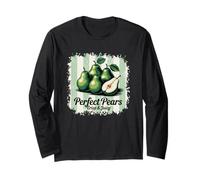 Perfect Pears Crisp Juicy Green Delight Long Sleeve T-Shirt