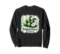 Perfect Pears Crisp Juicy Green Delight Sweatshirt