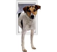 Perfect Pet Pet Door with Telescoping Frame, Medium, 7" x 11" Flap Size