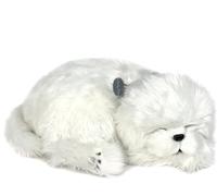 Perfect Petzzz Maltese The Original Breathing Pet Puppy New Huggable Soft Version Plush Toy Gift Bundle