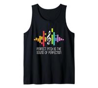 Perfect Pitch Sound of Perfection Musician Humor Tank Top